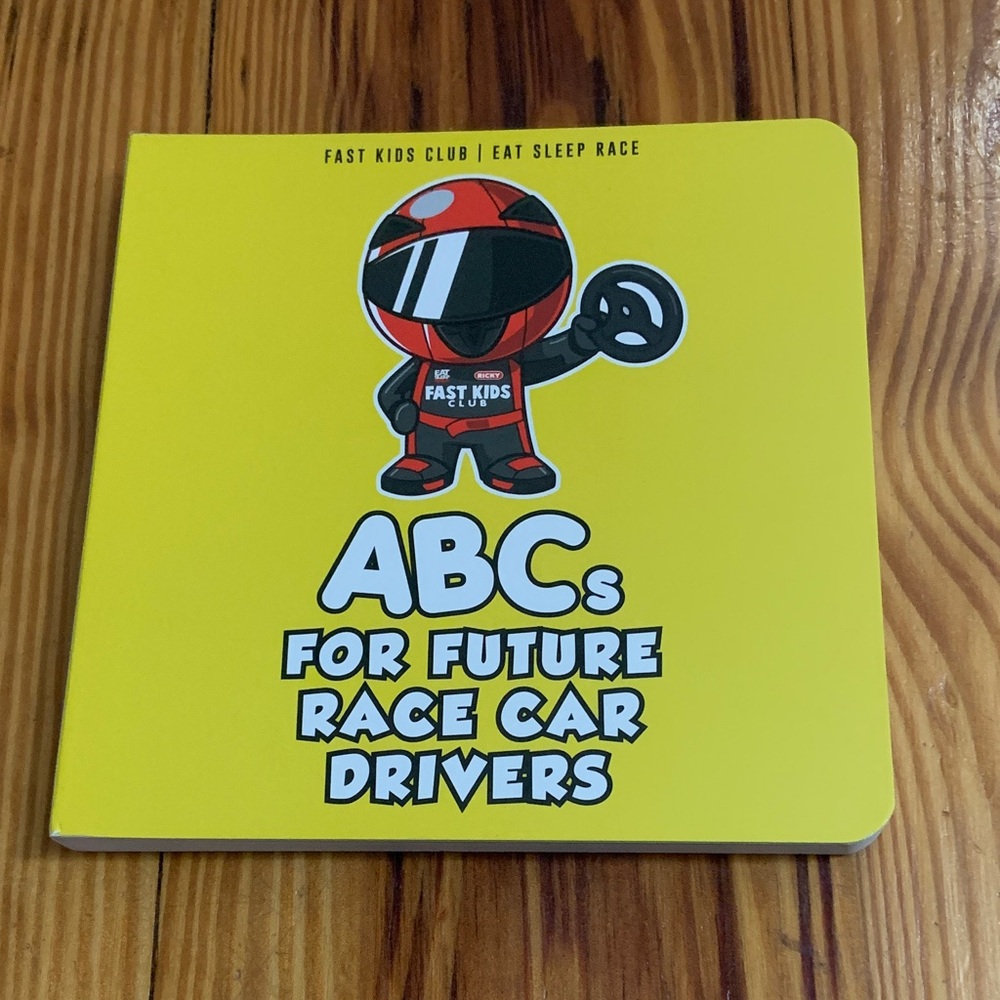 Fast Kids Club ABCs Race Car Book